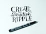 make a video of hand lettering