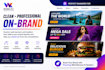 design professional web banners and headers for your brand