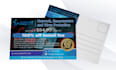 design a professional rack card, postcard, dl flyer, leaflet