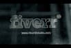 create clean 3d glossy glass intro