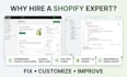 fix shopify bugs, theme errors and do custom liquid coding