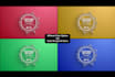 create flat design stylish music equalizer video