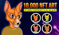 design nft art and generate to nft collection