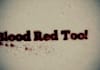 create a trail of splattered ink or blood leading to your text