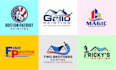 craft professional logo for painting, remodeling, and construction business