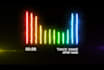 create music visualization with light saber effect