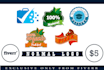 do amazing 2D 3D logo designs