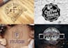 do 10 realistic 3d logo mockups