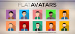 create a minimalist avatar or caricature