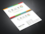 do stylish business card design and stationery items with print ready files