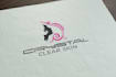 design beauty and ladies saloon logo
