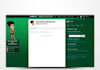 create a unique customized professional twitter background