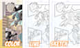 draw a full comic book page