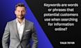 find niche via top keywords and deliver a curated list