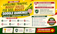 derive lifelong traffic, boost sales, fix SEO, boost google rankings