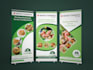 create retractable banner, roll up banner design in 24 hours