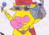 draw a cartoon with your message