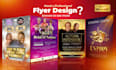 design a professional flyer, poster for business, event fast