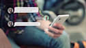create a video text or chat message advert