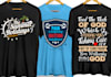 create custom typography t shirt design