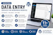 do data entry, copy and paste, research and conversion