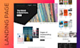 create website design, dashboard, mobile app design in figma