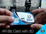design your augmented reality business card with 3d