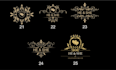 create a luxury wedding logo
