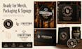 design a premium vintage logo and heritage badge