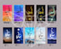 write your name in Arabic calligraphy on 5 phone backgrounds