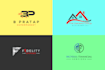do modern minimalist business logo design