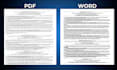 convert PDF to word, excel and bank statement accurately