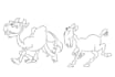 hand draw a line illustration or cartoon for you