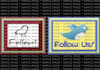 design a custom Twitter button for your website or blog