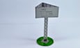 provide a papercraft billboard with your own logo