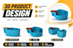 design your sketch into 3d model using sketchup