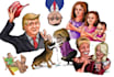 draw a humor starring you or anyone, funny illustration cartoon portrait