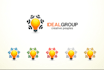 design FLAT minimalist logo