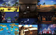 do 3d scenes and environment and  backgrounds and  illustrations