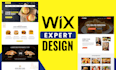 design responsive wix website design with HTML5 css3 bootstrap 5