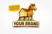 design a custom mascot logo or cartoon character for your brand