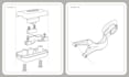 create custom technical line art for engineering and design