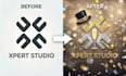 design festive holiday logo makeover for christmas, eid, new year and events
