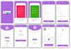 design creative mobile app UI UX for IOS and android