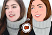 draw cartoon style portrait from your photo
