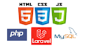 develop ajax, js, PHP, mysql, laravel and API based web app