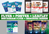 design flyer, poster, brochure, leaflets, instagram flyer