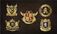 design a premium luxury and heraldic logo