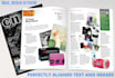 design well arranged magazine page