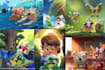 draw illustrated children book illustration, cute and fun